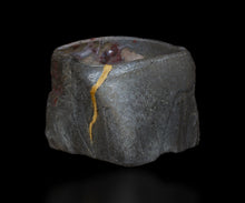 画像をギャラリービューアに読み込む, 川瀬隆一郎 漆桶手 ねじ四方盌 銘「天啓」