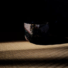 画像をギャラリービューアに読み込む, 吉見螢石 窯変須恵茶盌