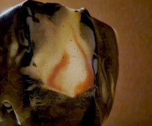 Load image into Gallery viewer, Kei Wakao rice-colored celadon tea bowl