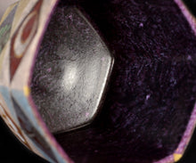 画像をギャラリービューアに読み込む, 伊藤北斗 釉刻色絵金銀彩 面取茶碗