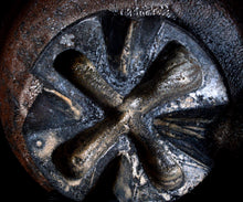 画像をギャラリービューアに読み込む, 三藤るい 粉引割高台茶碗 銘「烏揚羽」