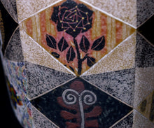 画像をギャラリービューアに読み込む, 伊藤北斗 釉刻色絵金銀彩 面取茶盌