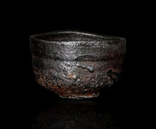 画像をギャラリービューアに読み込む, 三藤るい 黒唐津茶碗