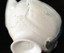 画像をギャラリービューアに読み込む, 加藤真美 フロスト釉 酒盃「丹頂」