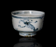 画像をギャラリービューアに読み込む, 藤田佳三 安南染付茶碗
