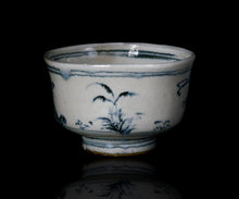 画像をギャラリービューアに読み込む, 藤田佳三 安南染付茶碗