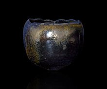 Load image into Gallery viewer, Hiroshi Gozeki Sohen-Guro Chawan "La nuit étoilée #28"