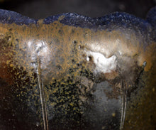 Load image into Gallery viewer, Hiroshi Gozeki Sohen-Guro Chawan "La nuit étoilée #28"