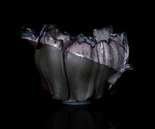 Load image into Gallery viewer, Mami Kato Frost glaze tea bowl inscribed “Sakuya Yonohana”