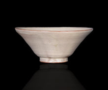 画像をギャラリービューアに読み込む, 三藤るい 粉引唐津茶碗 銘「沙羅」