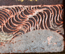 画像をギャラリービューアに読み込む, 若尾利貞 鼡志野陶額 銘「天の川」