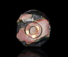 画像をギャラリービューアに読み込む, 吉見螢石 窯変須恵茶盌