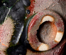 画像をギャラリービューアに読み込む, 吉見螢石 窯変須恵茶盌