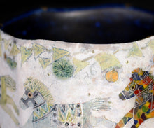 Load image into Gallery viewer, Ito Hokuto Yukoku Iroke Kinginsai chawan