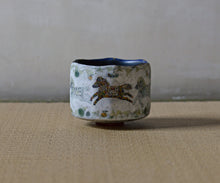 Load image into Gallery viewer, Ito Hokuto Yukoku Iroke Kinginsai chawan