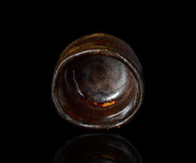 画像をギャラリービューアに読み込む, 奥磯太覚 織部黒ぐい呑
