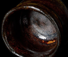 画像をギャラリービューアに読み込む, 奥磯太覚 織部黒ぐい呑