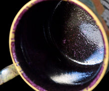 画像をギャラリービューアに読み込む, 伊藤北斗 釉刻色絵金銀彩 珈琲呑 -Cat-