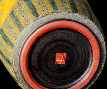 画像をギャラリービューアに読み込む, 伊藤北斗 釉刻色絵金銀彩 広口壺