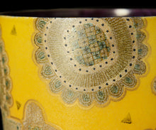 画像をギャラリービューアに読み込む, 伊藤北斗 釉刻色絵金銀彩 広口壺