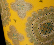 画像をギャラリービューアに読み込む, 伊藤北斗 釉刻色絵金銀彩 広口壺