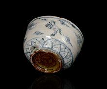 Load image into Gallery viewer, Keizo Fujita Annan Cobalt Umae chawan
