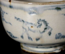 Load image into Gallery viewer, Keizo Fujita Annan Cobalt Umae chawan