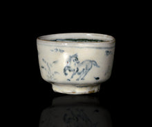 Load image into Gallery viewer, Keizo Fujita Annan Cobalt Umae guinomi