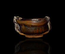 画像をギャラリービューアに読み込む, 光藤佐 黒織部茶盌