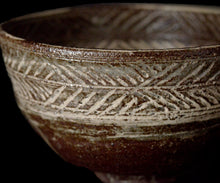 画像をギャラリービューアに読み込む, 通次廣 彫三島 小茶盌