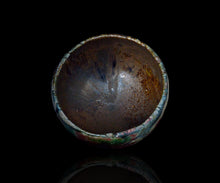 画像をギャラリービューアに読み込む, 吉見螢石 窯変須恵茶盌 銘「錦秋」
