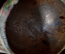 画像をギャラリービューアに読み込む, 吉見螢石 窯変須恵茶盌 銘「錦秋」