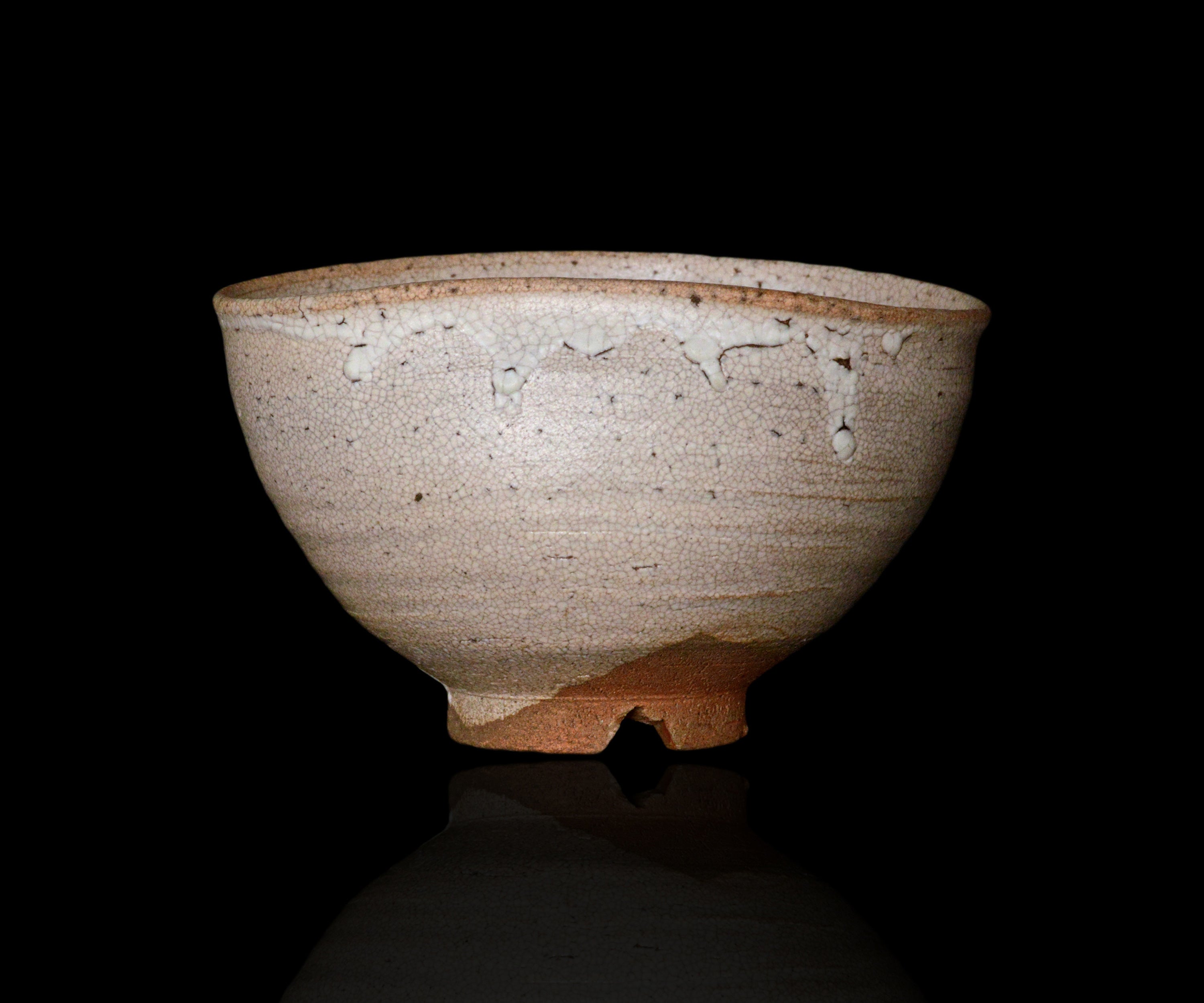 吉野桃李 萩茶盌 – 窯と土～Kama-to-tsuchi～
