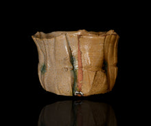 画像をギャラリービューアに読み込む, 松村遷 本沼手黄瀬戸掛分茶盌 銘「金盞花」