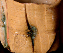 画像をギャラリービューアに読み込む, 松村遷 本沼手黄瀬戸掛分茶盌 銘「金盞花」