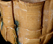 画像をギャラリービューアに読み込む, 松村遷 本沼手黄瀬戸掛分茶盌 銘「金盞花」