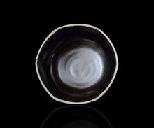 画像をギャラリービューアに読み込む, 多田幸史 幾何紋金白金銀彩茶碗 Progressive