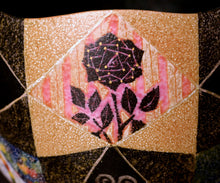 画像をギャラリービューアに読み込む, 伊藤北斗 釉刻色絵金銀彩 茶碗