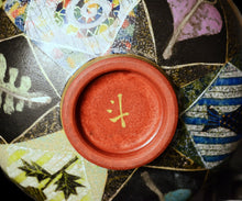 画像をギャラリービューアに読み込む, 伊藤北斗 釉刻色絵金銀彩 茶碗