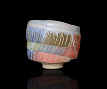 画像をギャラリービューアに読み込む, アーグネスフス 七彩茶盌 しらなみ