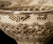 画像をギャラリービューアに読み込む, 小林勇超 信楽印花文馬上杯