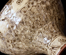 画像をギャラリービューアに読み込む, 小林勇超 信楽印花文馬上杯