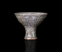 画像をギャラリービューアに読み込む, 小林勇超 信楽印花文馬上杯