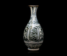 画像をギャラリービューアに読み込む, 藤田佳三 安南染付花入