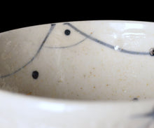 画像をギャラリービューアに読み込む, マイケルマルティノ 泉山染付井戸型金継ぎ茶盌