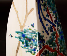 画像をギャラリービューアに読み込む, 村松道 銹朽手 三光鳥の方瓶