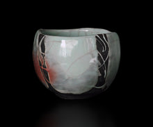 画像をギャラリービューアに読み込む, 若尾経 青磁炭化茶盌