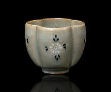 画像をギャラリービューアに読み込む, 光藤佐 青磁象嵌酒杯