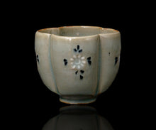 画像をギャラリービューアに読み込む, 光藤佐 青磁象嵌酒杯