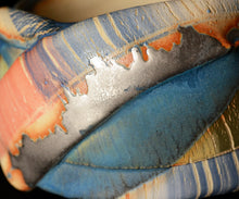 画像をギャラリービューアに読み込む, アーグネスフス 七彩茶盌 あらなみ